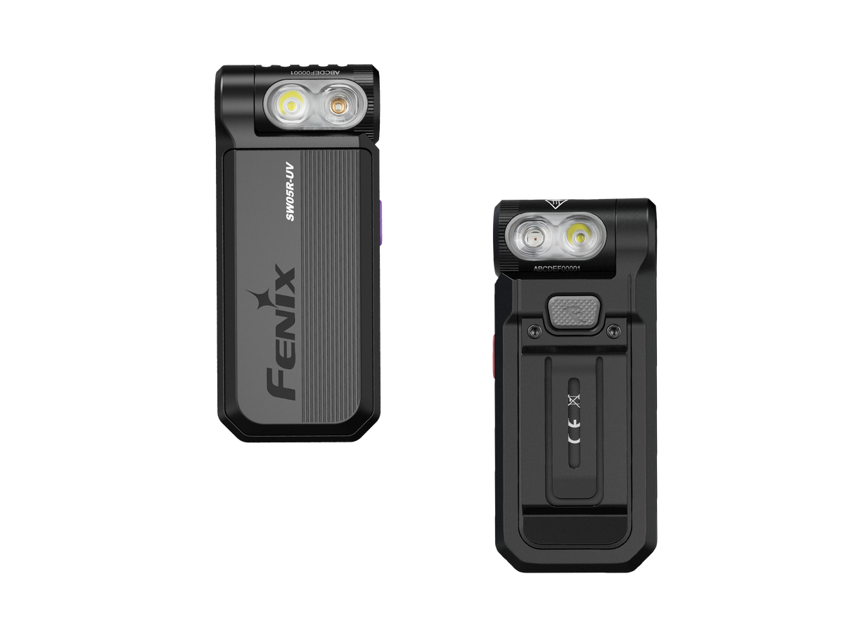 Fenix SW05R Multipurpose Clip-On Light with Red or UV Output Fenix Store
