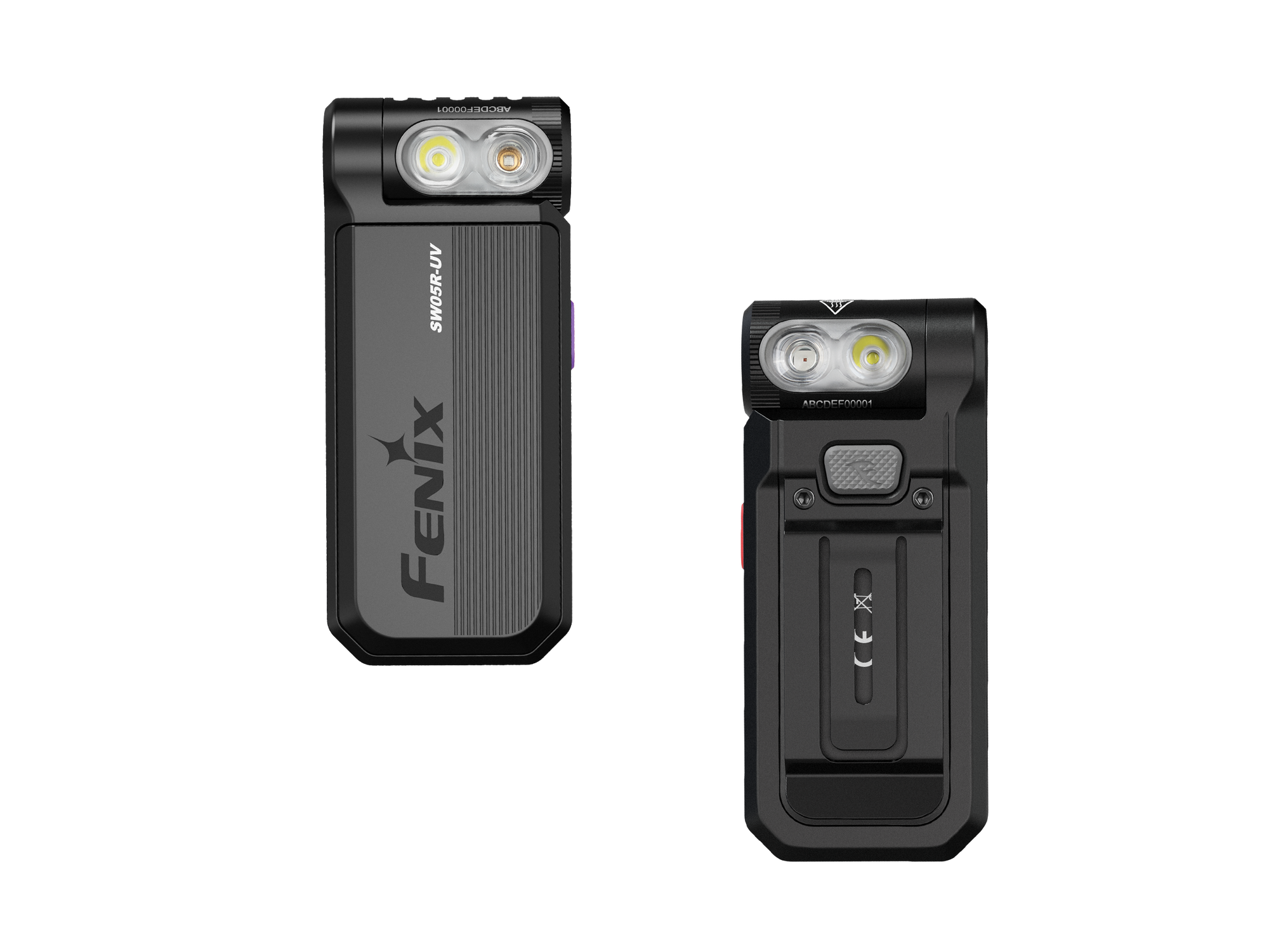 Fenix SW05R Multipurpose Clip-On Light with Red or UV Output Fenix Store