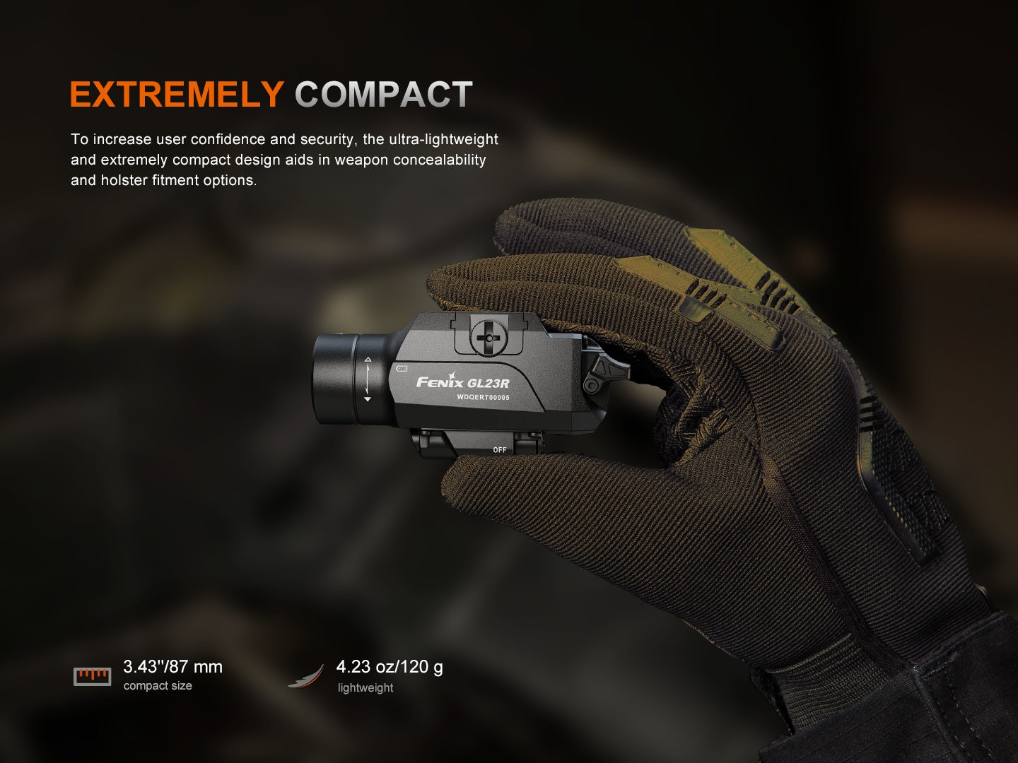 Fenix GL23R Green Laser Tactical Light Fenix Store