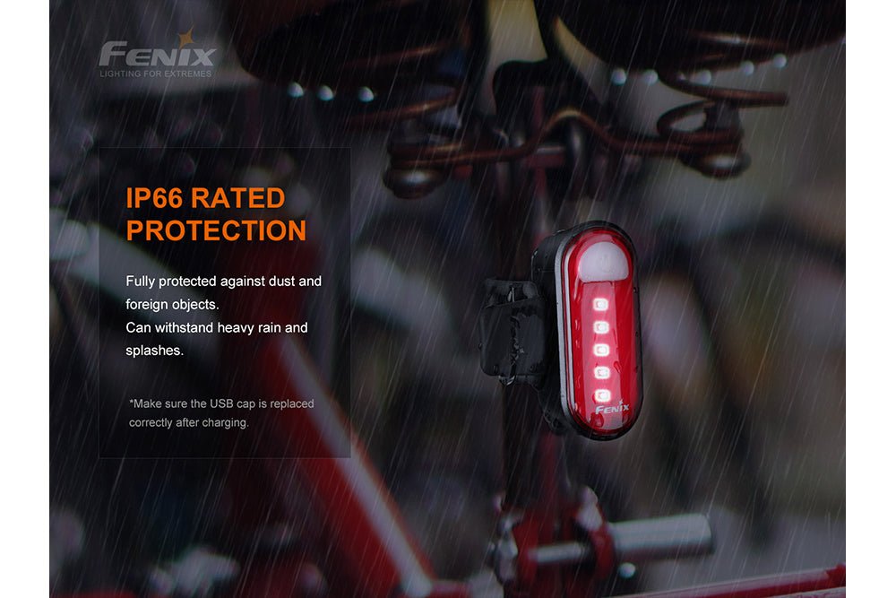 Fenix BC05R V2.0 Rechargeable Bicycle Tail Light Fenix Store