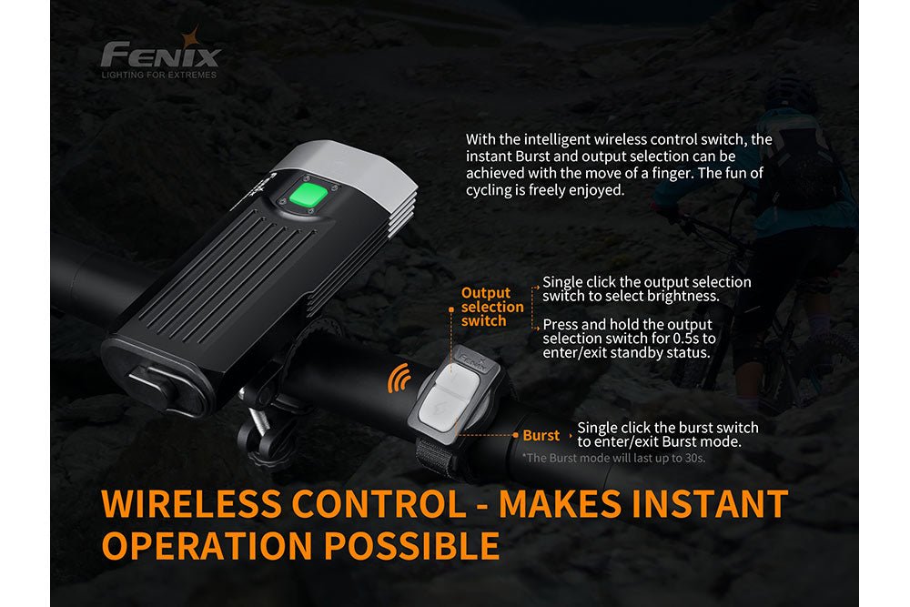 Fenix BC30 V2 LED Bike Light Fenix Store