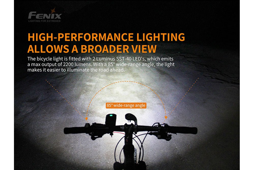 Fenix BC30 V2 LED Bike Light Fenix Store