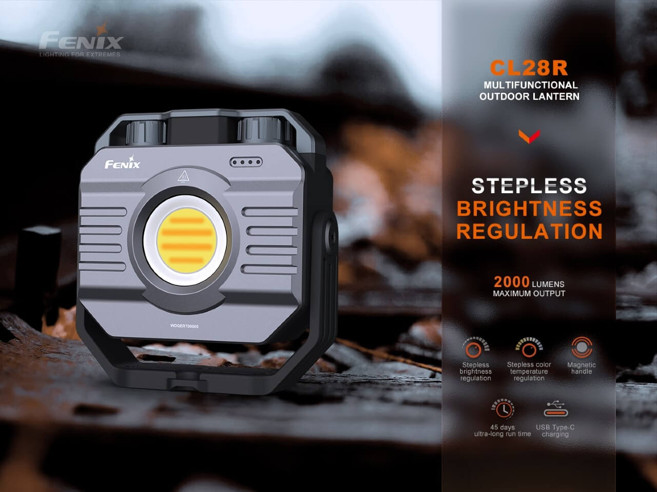 Fenix CL28R Multifunctional Outdoor LED Lantern Fenix Store