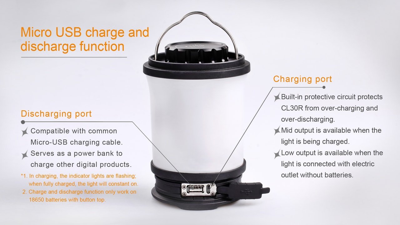 Fenix CL30R LED Camping Lantern Fenix Store
