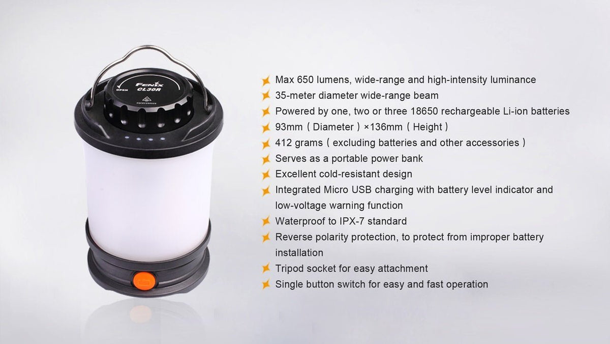 Fenix CL30R LED Camping Lantern Fenix Store