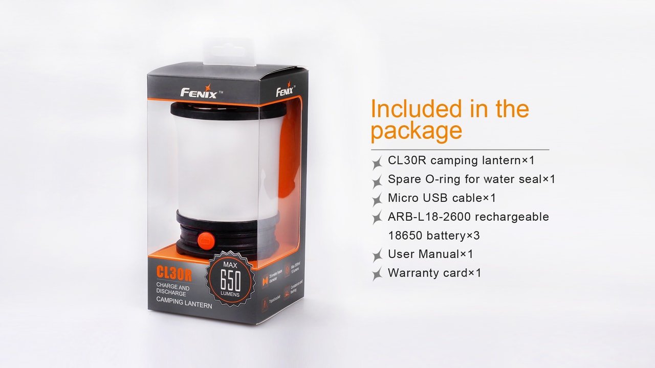 Fenix CL30R LED Camping Lantern Fenix Store