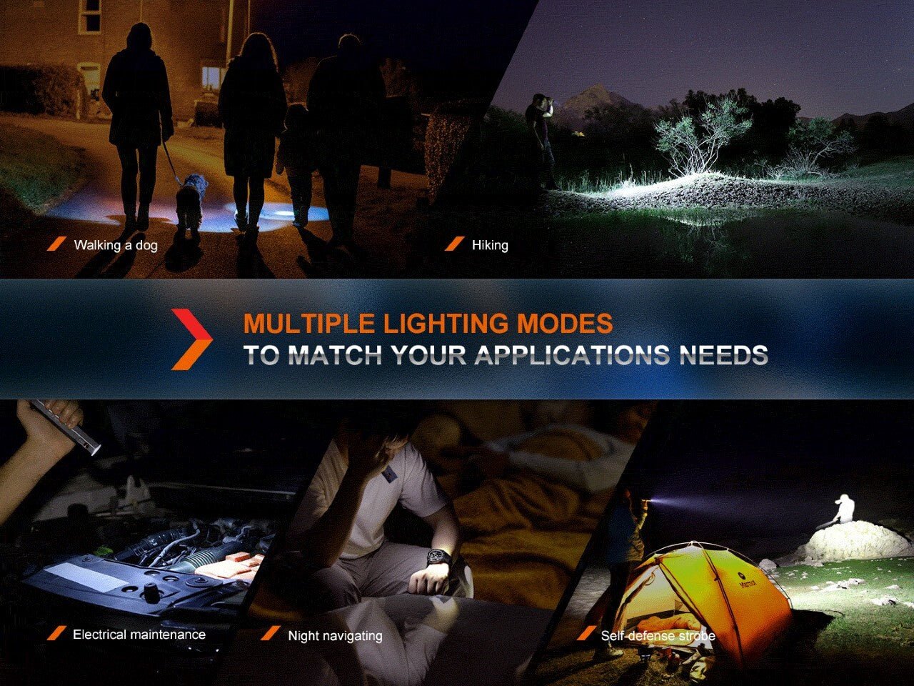 Fenix E-CP 1600-lumen LED Flashlight/Powerbank Fenix Store