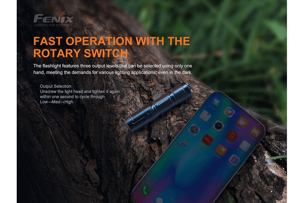 Fenix E01 V2.0 AAA LED Flashlight Fenix Store