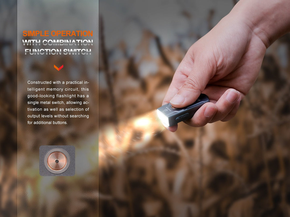 Fenix E03R V2 Keychain Flashlight Fenix Store