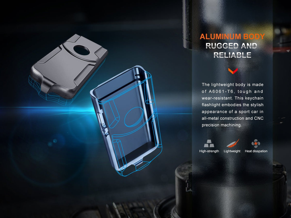 Fenix E03R V2 Keychain Flashlight Fenix Store