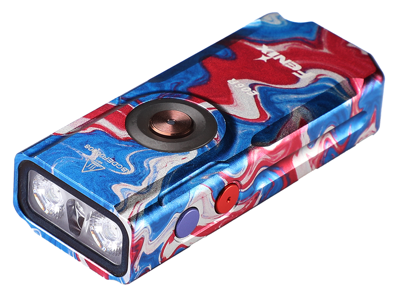 Fenix E06R Keychain Light with White, UV, and Red Laser Lights Fenix Store