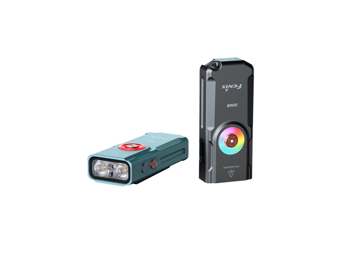 Fenix E06R Keychain Light with White, UV, and Red Laser Lights Fenix Store