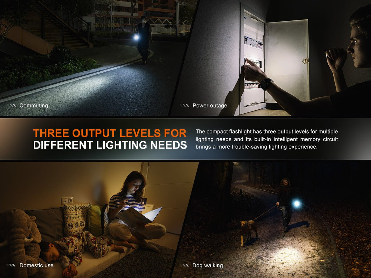 Fenix E12 V3 Pocket EDC AA Flashlight Fenix Store