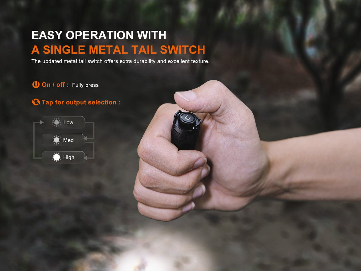 Fenix E12 V3 Pocket EDC AA Flashlight Fenix Store