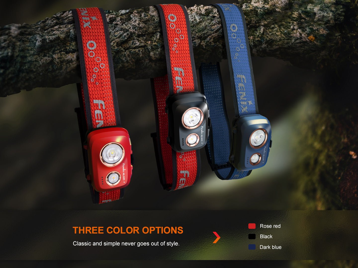 Fenix HL32R-T Trail Running LED Headlamp - 800 Lumens Fenix Store