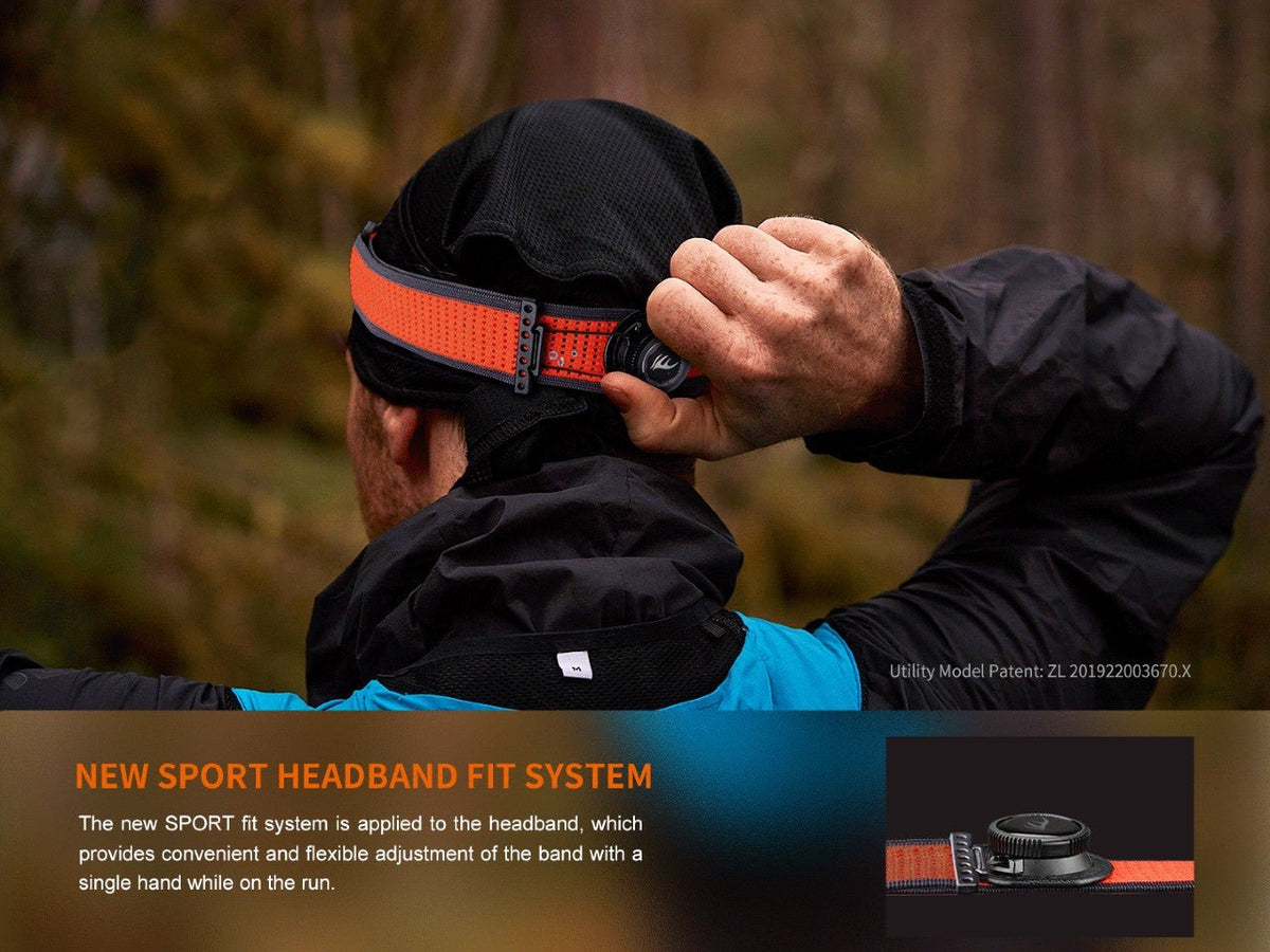 Fenix HM65R-DT Trail Running LED Headlamp Fenix Store