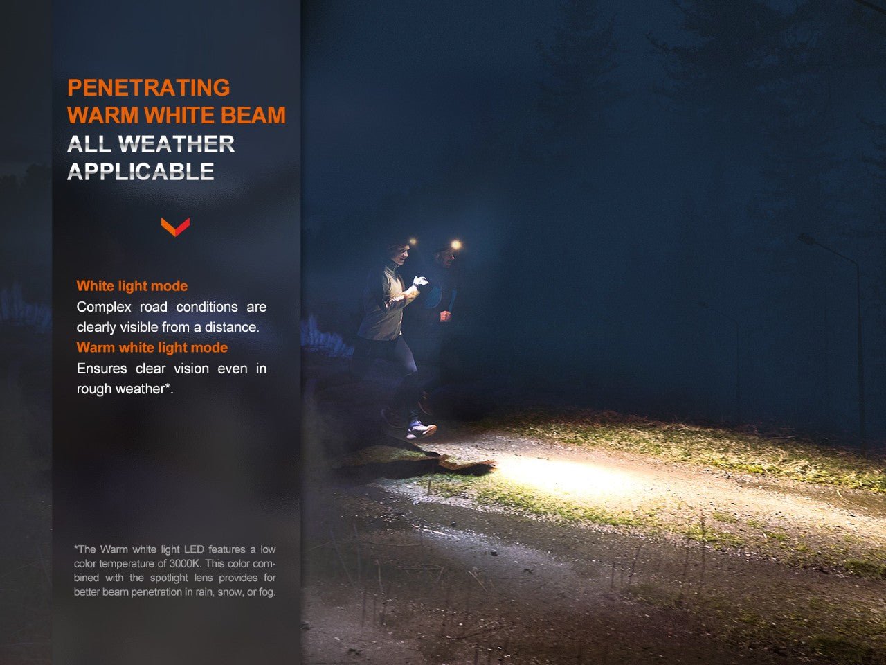 Fenix HM65R-DT Trail Running LED Headlamp Fenix Store