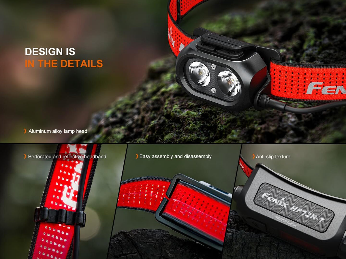 Fenix HP12R-T Balanced Trail Headlamp Fenix Store