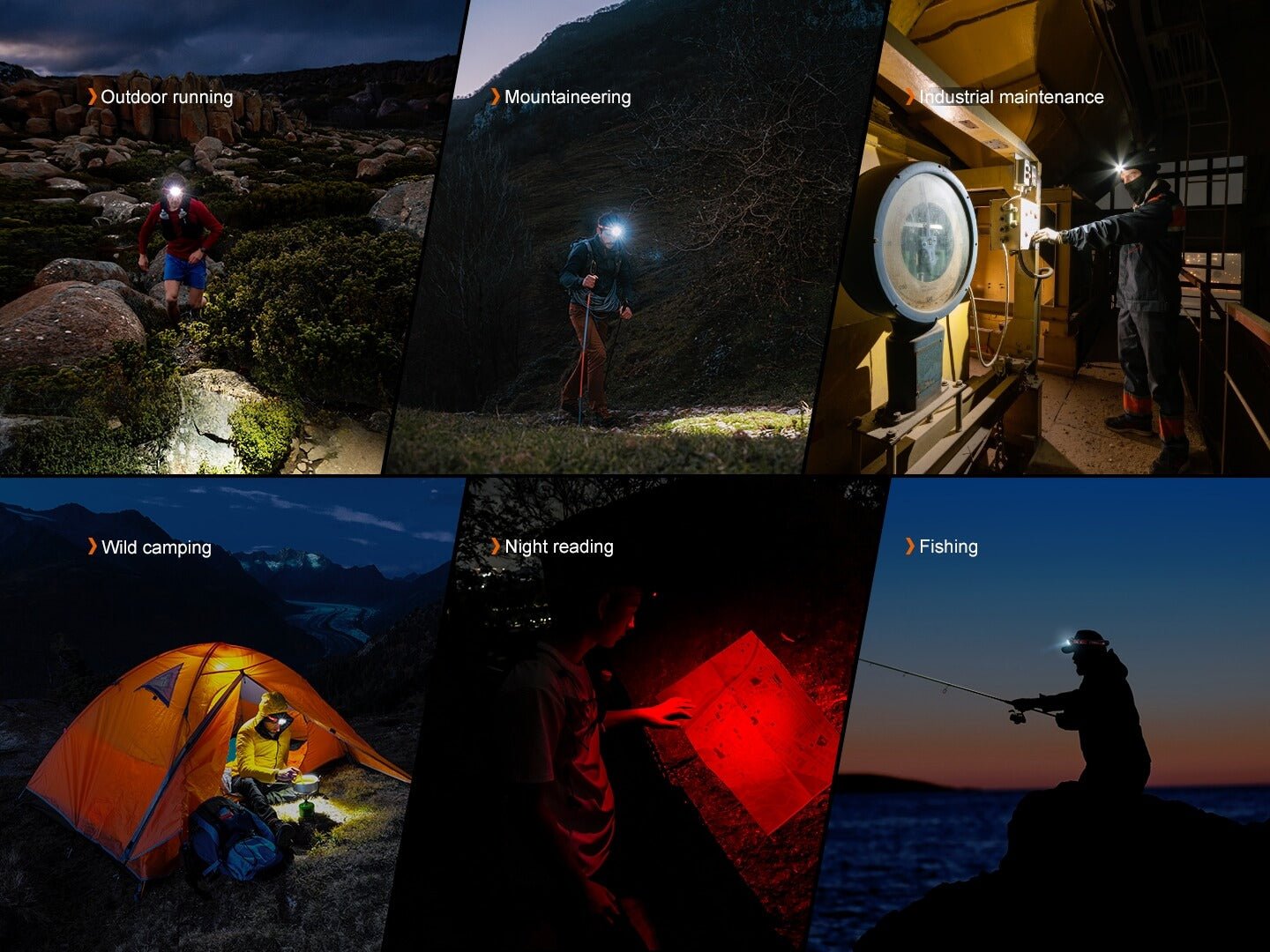 Fenix HP12R-T Balanced Trail Headlamp Fenix Store