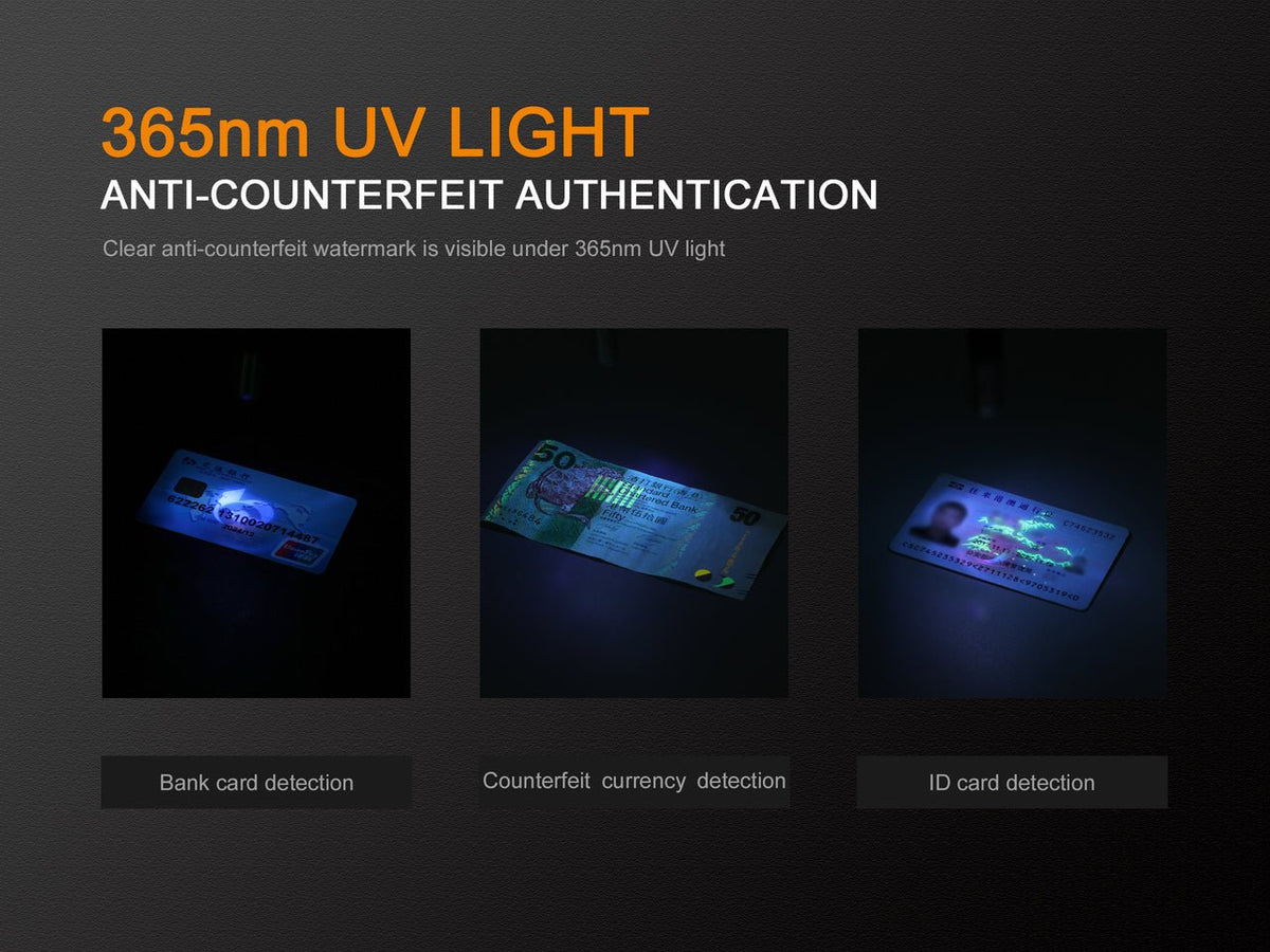 Fenix LD02 V2.0 EDC LED Penlight with UV Lighting Fenix Store