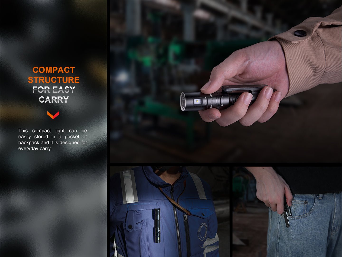 Fenix LD12R Dual Light Flashlight - 600 Lumens Fenix Store