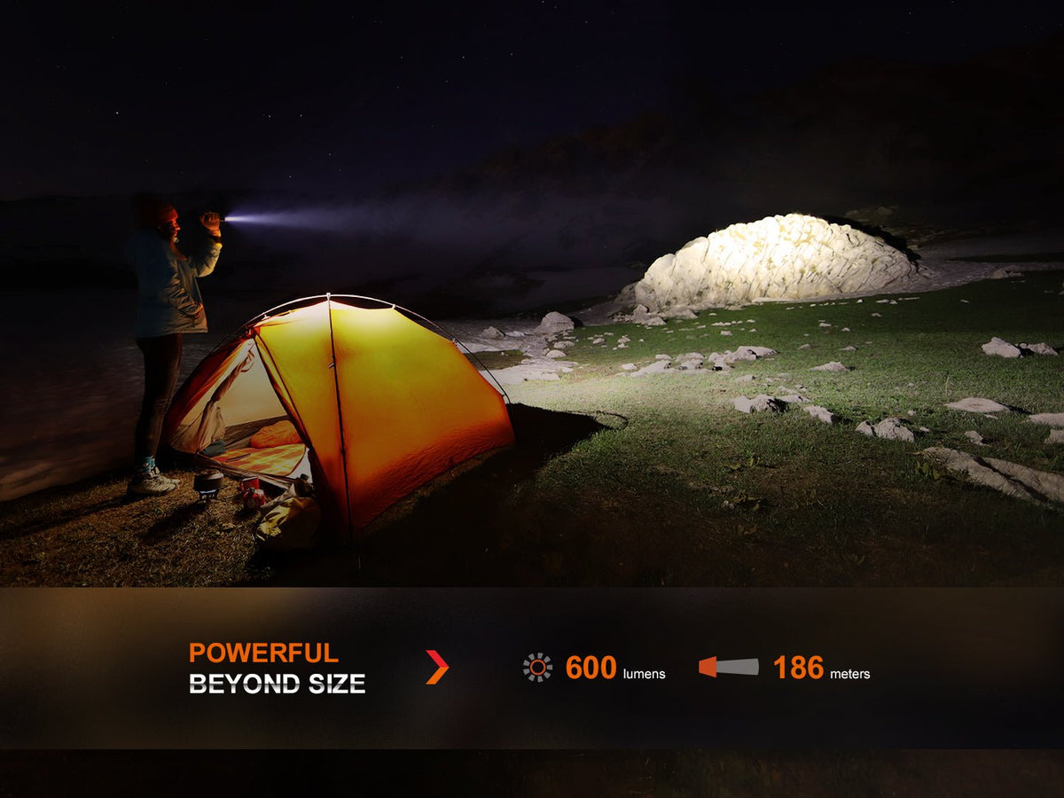 Fenix LD12R Dual Light Flashlight - 600 Lumens Fenix Store