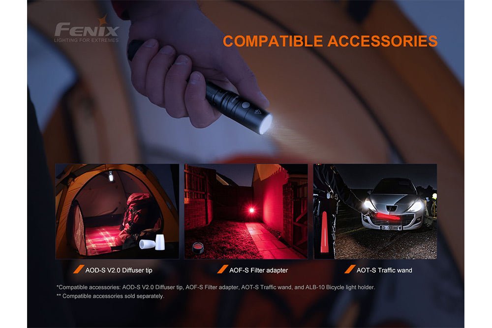 Fenix LD22 V2 Compact LED Flashlight - 800 Lumens Fenix Store