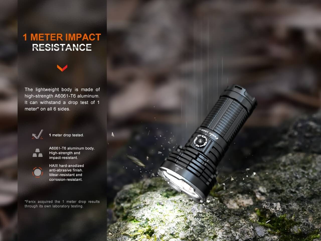 Fenix LR40R V2.0 Rechargeable LED Searchlight Fenix Store