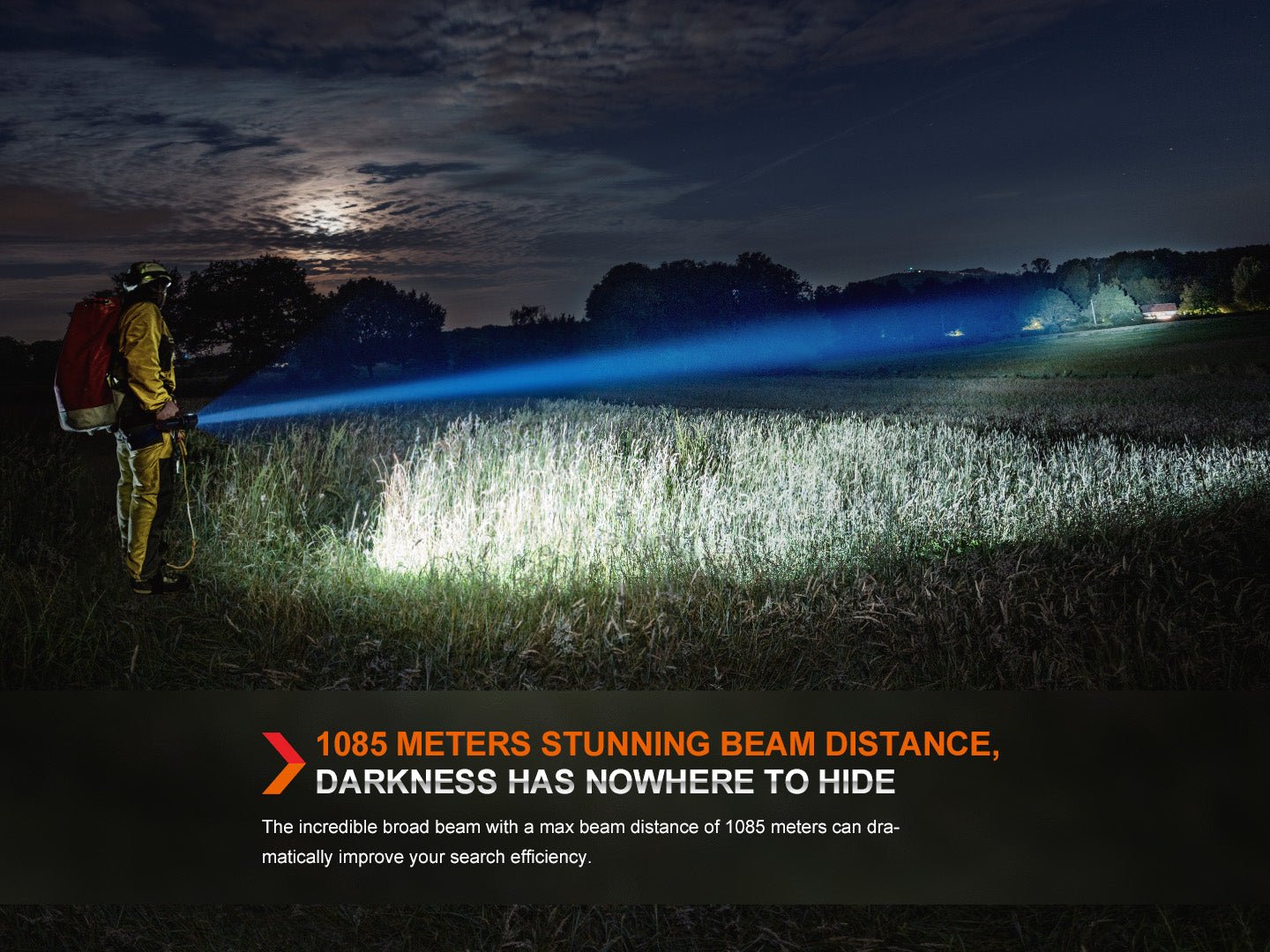 Fenix LR60R Rotary Switch Rechargeable Searchlight - 21000 Lumens Fenix Store