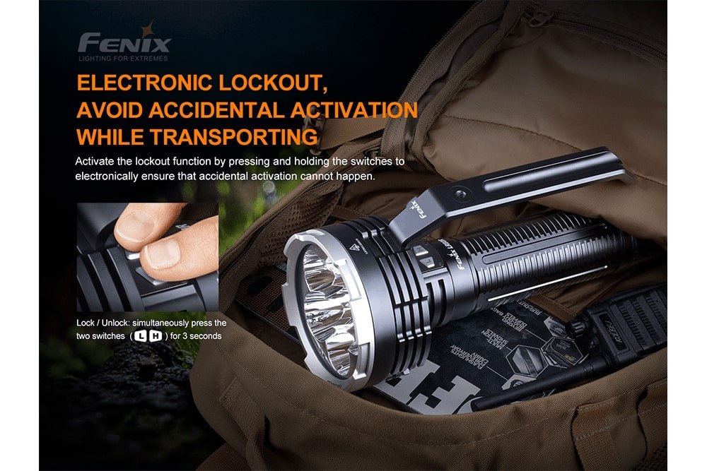Fenix LR80R Rechargeable LED Searchlight - 18000 Lumens Fenix Store