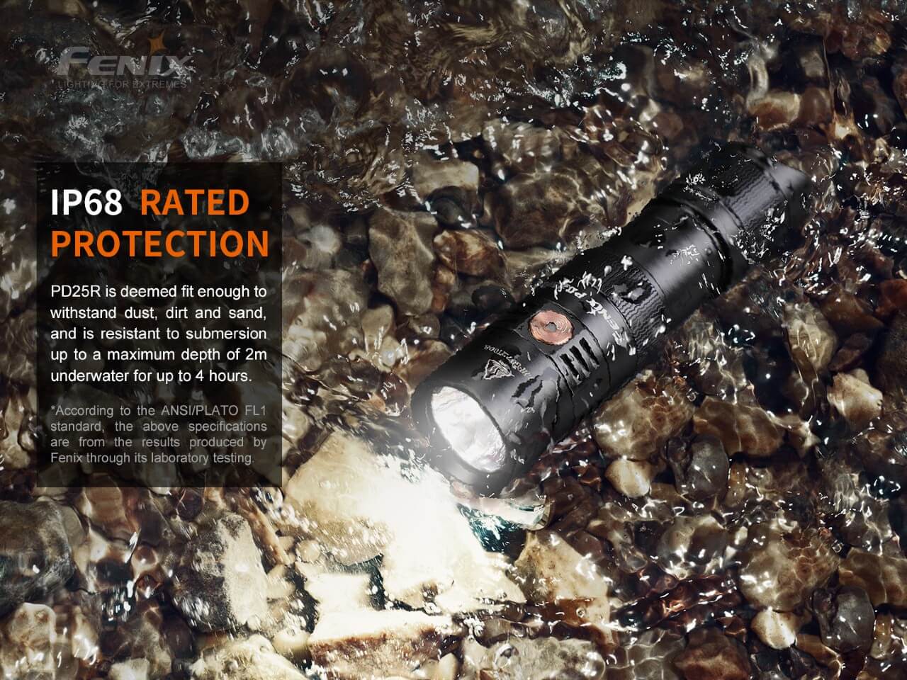 Fenix PD25R Rechargeable LED Flashlight Fenix Store