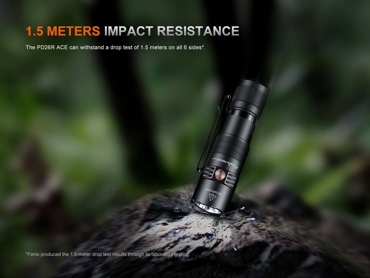 Fenix PD26R ACE Multi-Mode Compact Tactical Flashlight Fenix Store