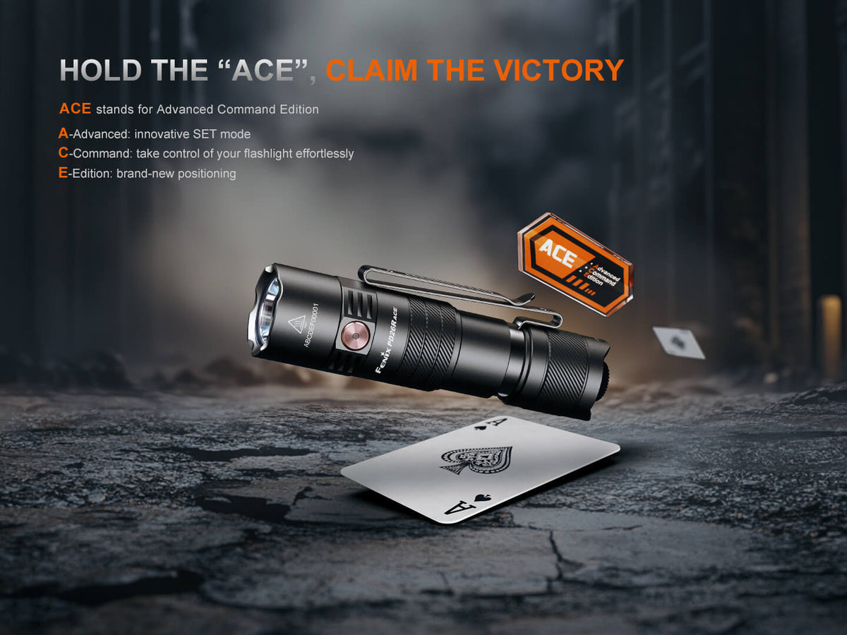 Fenix PD26R ACE Multi-Mode Compact Tactical Flashlight Fenix Store