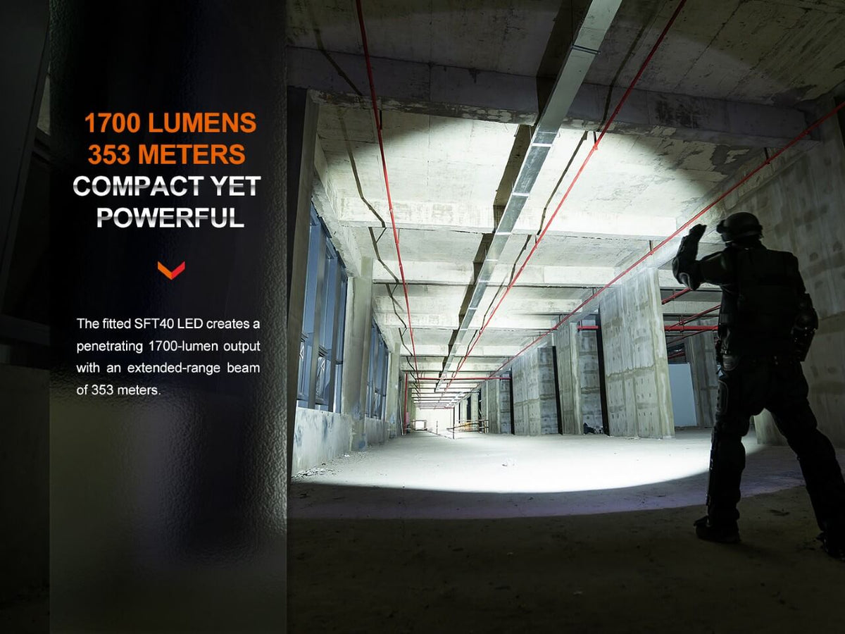 Fenix PD35R Compact Rechargeable Tactical Flashlight Fenix Store
