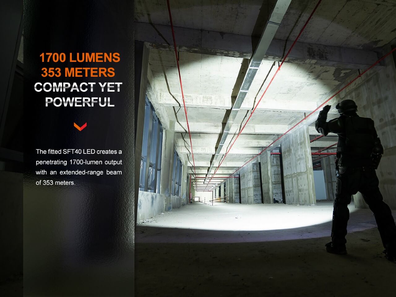 Fenix PD35R Compact Rechargeable Tactical Flashlight Fenix Store