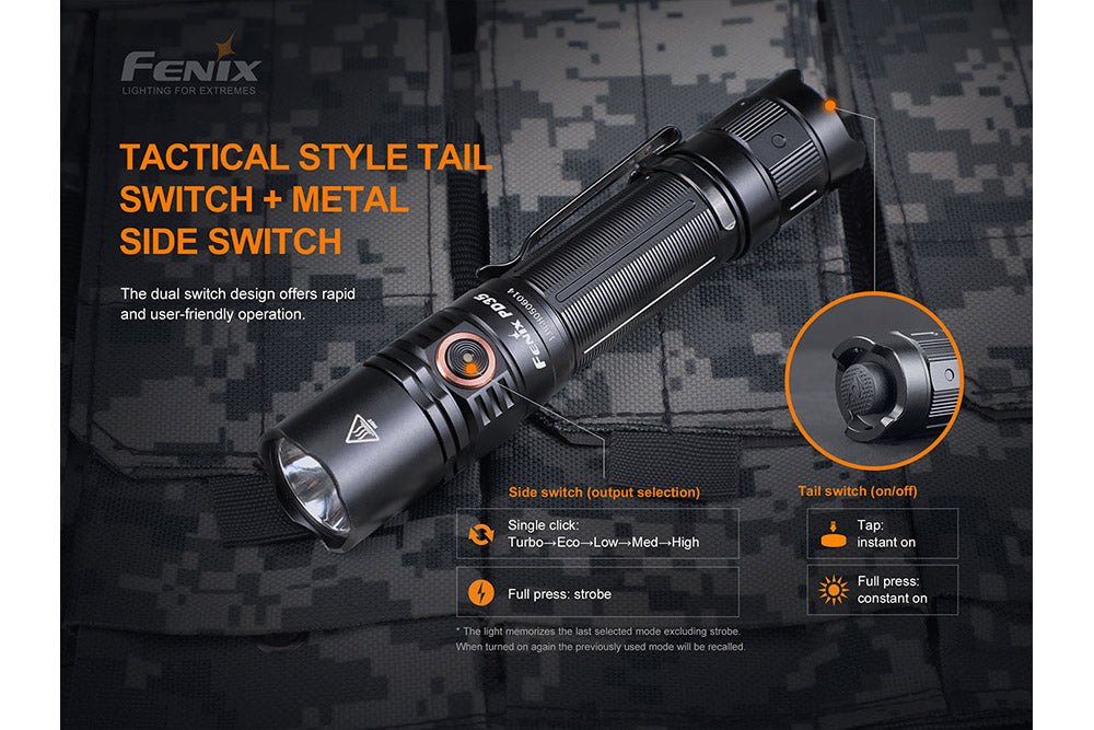Fenix PD35 V3.0 Everyday Carry Flashlight - 1700 Lumens Fenix Store