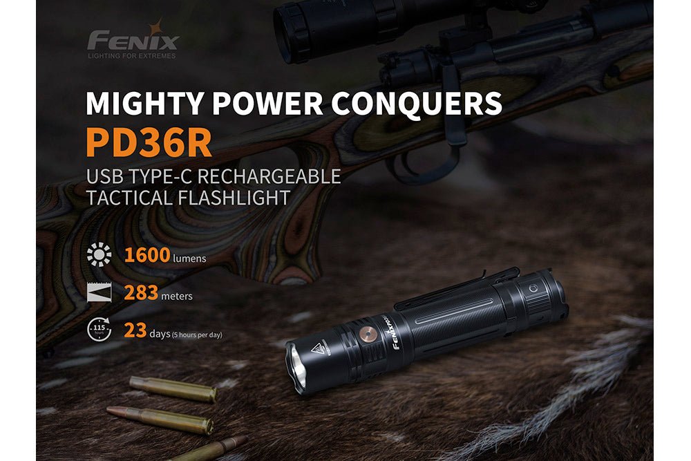 Fenix PD36R Tactical LED Flashlight - Discontinued Fenix Store