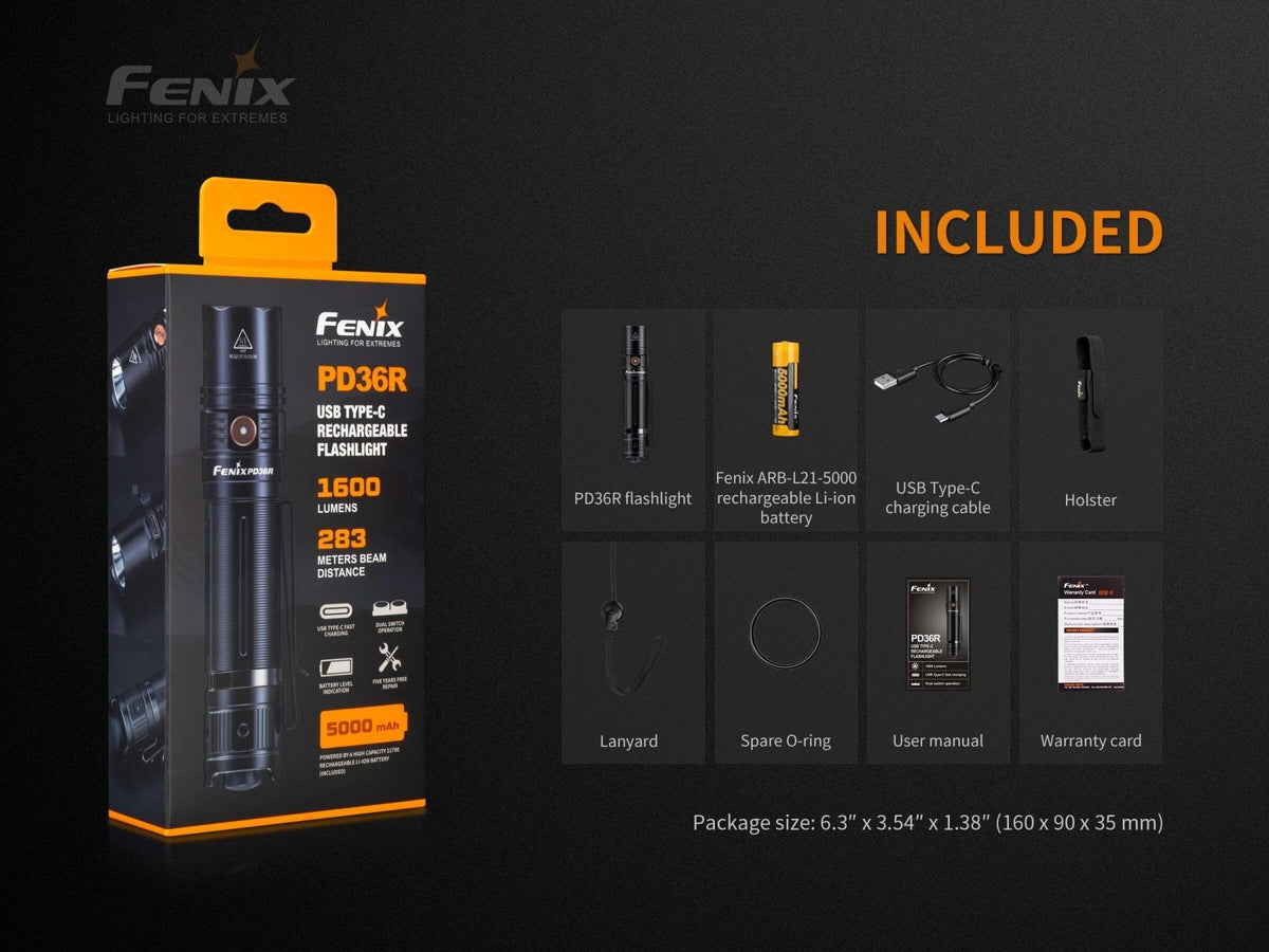 Fenix PD36R Tactical LED Flashlight - Discontinued Fenix Store