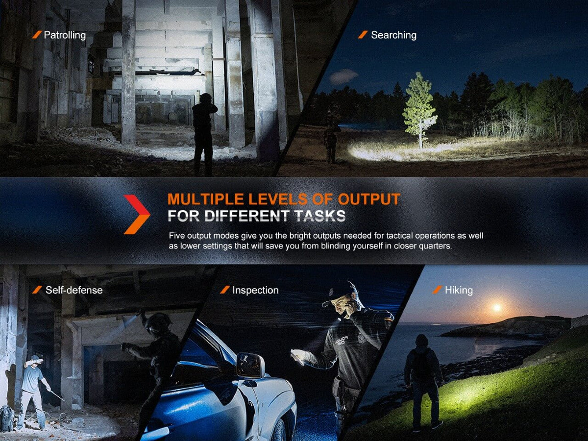 Fenix PD36R Pro 2800 Lumen Flashlight + FREE E03R V2 Keychain Light Fenix Store