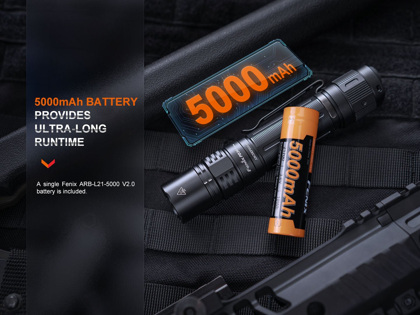 Fenix PD36R Pro 2800 Lumen Flashlight + FREE E03R V2 Keychain Light Fenix Store