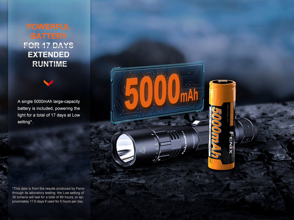 Fenix PD40R V3 Rechargeable Flashlight Fenix Store