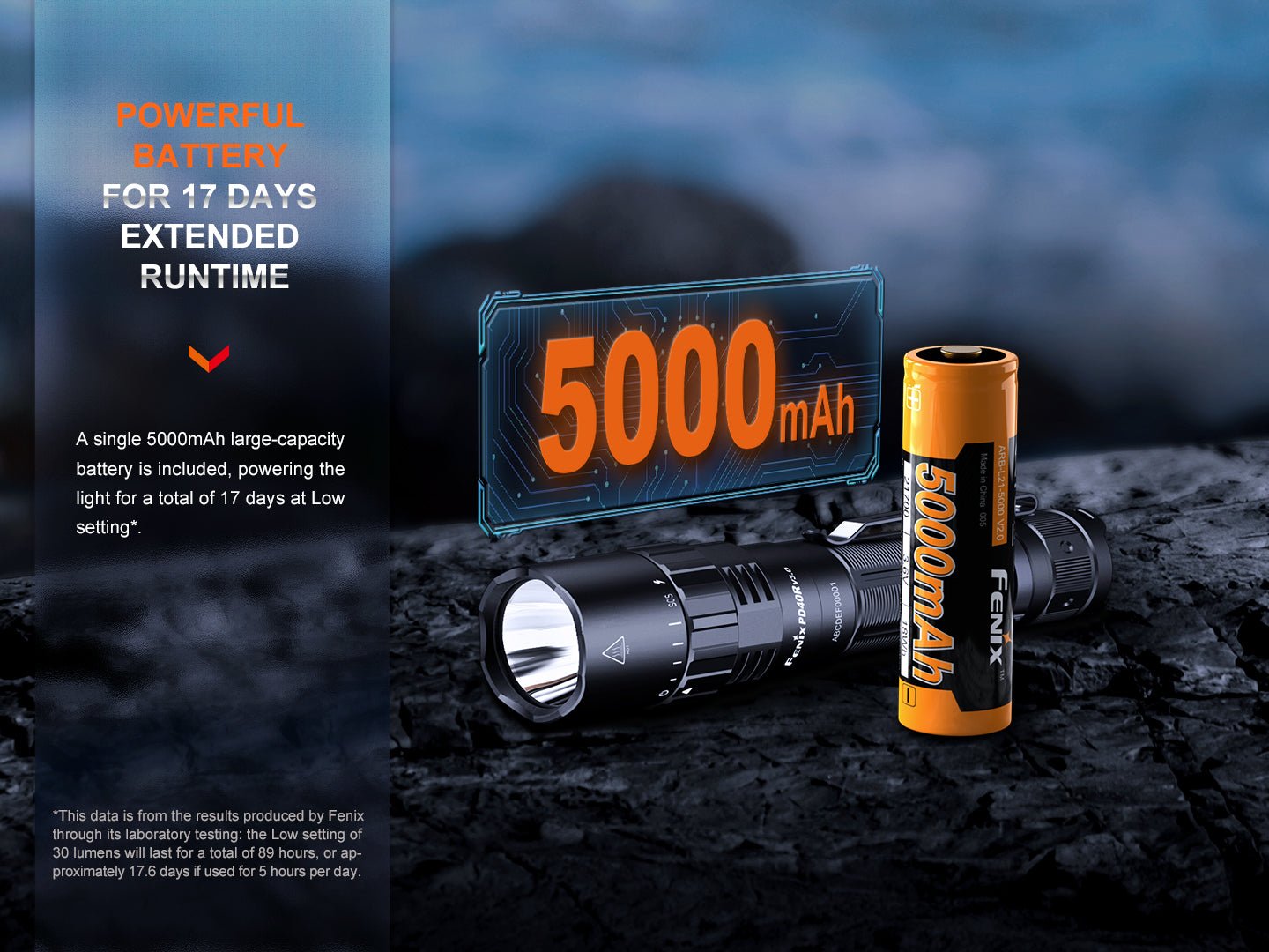 Fenix PD40R V3 Rechargeable Flashlight Fenix Store