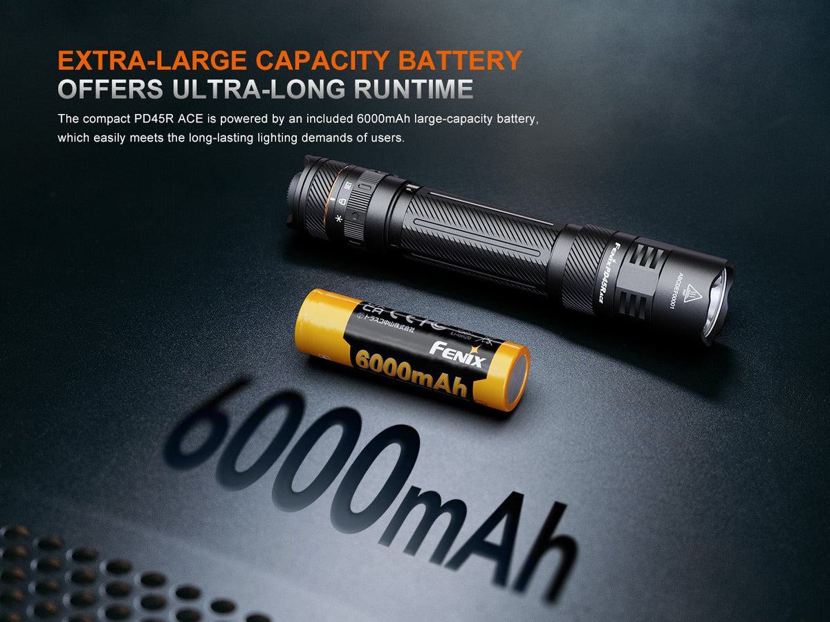 Fenix PD45R ACE Multi-Mode Tactical Flashlight Fenix Store