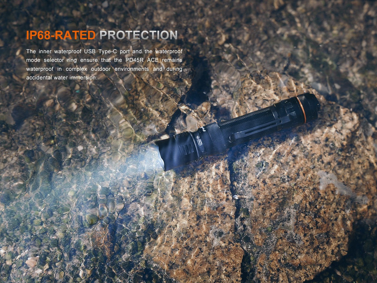 Fenix PD45R ACE Multi-Mode Tactical Flashlight Fenix Store