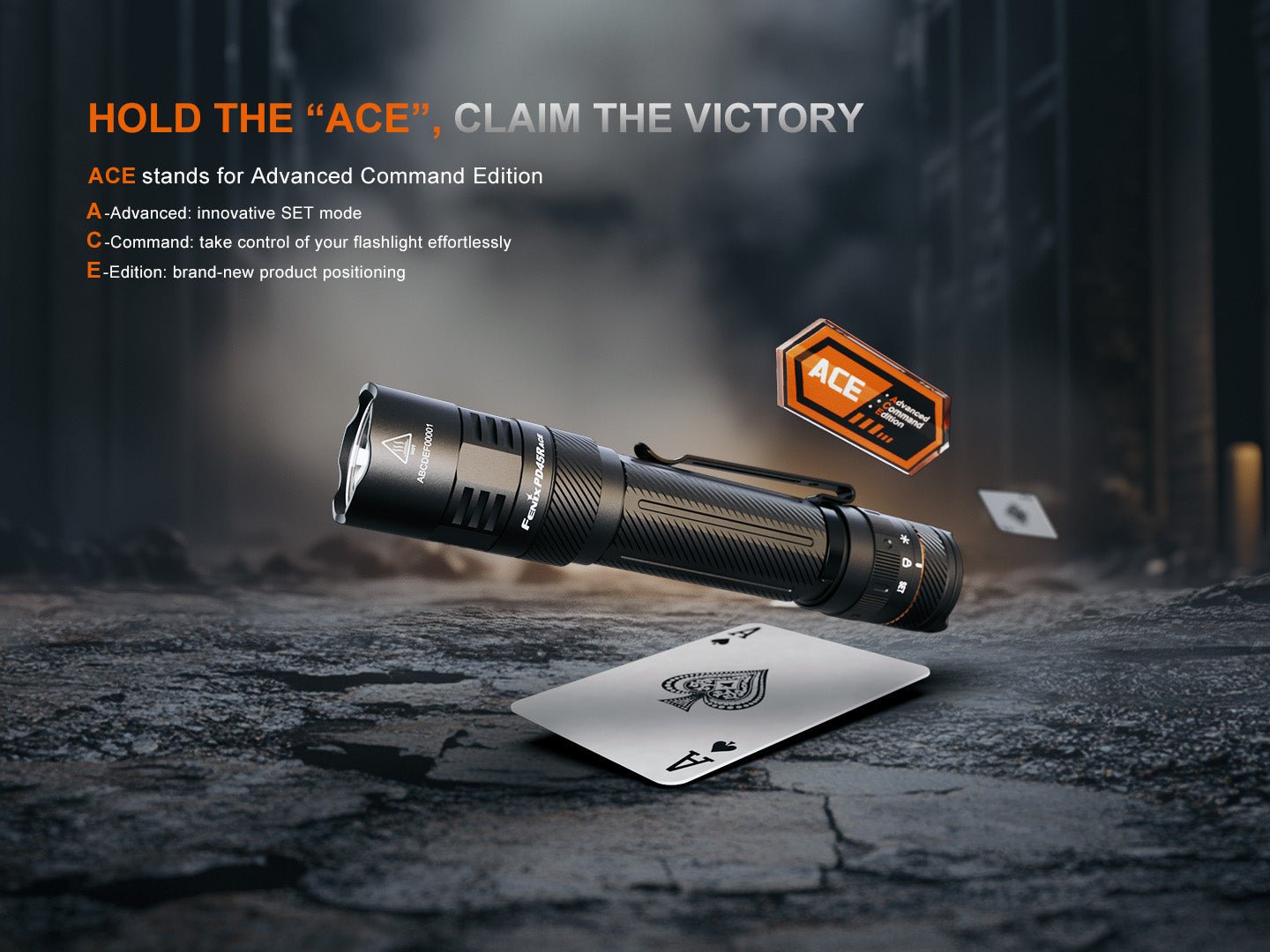Fenix PD45R ACE Multi-Mode Tactical Flashlight Fenix Store
