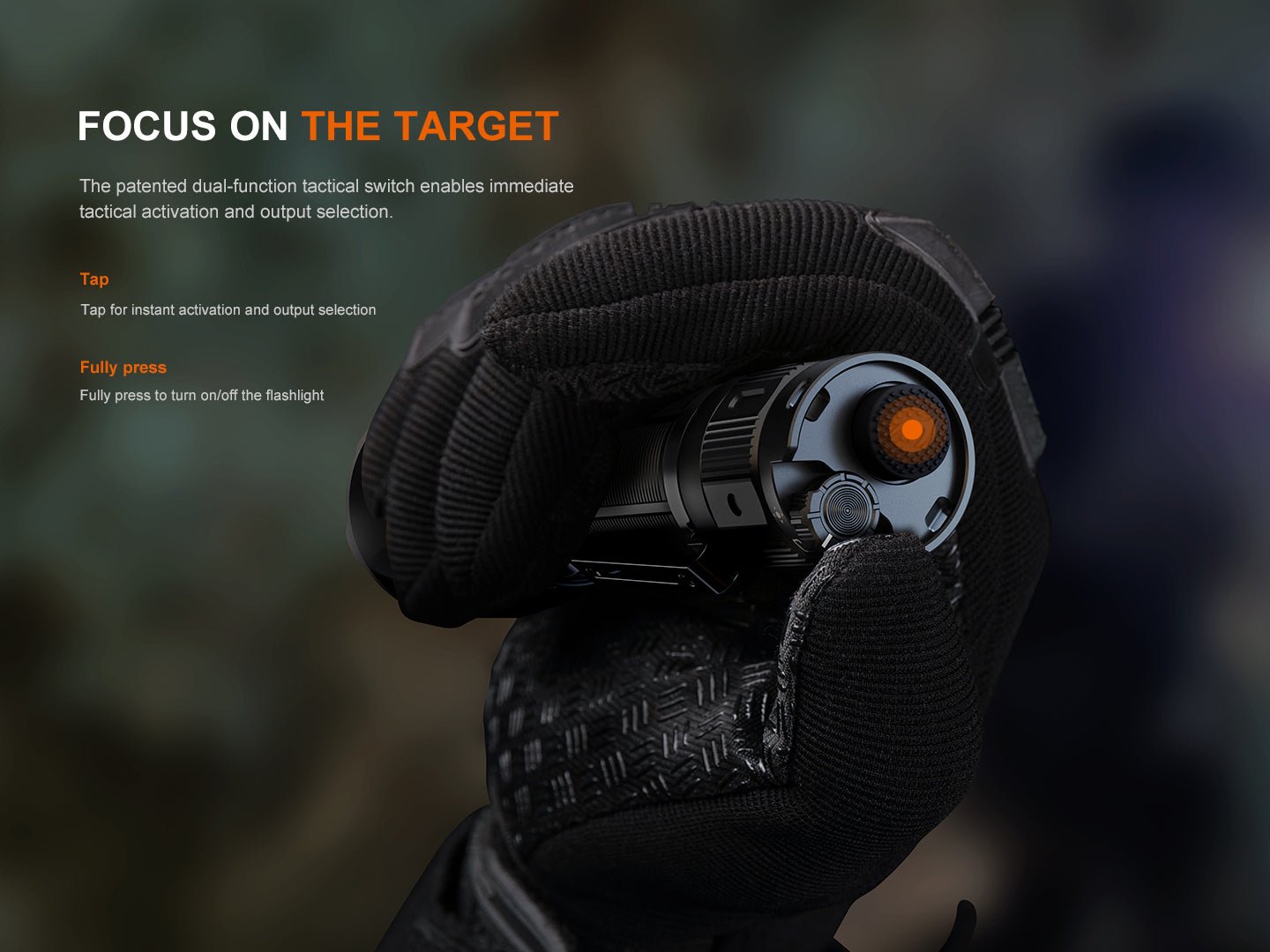Fenix TK22R Rechargeable Tactical & Duty Flashlight Fenix Store