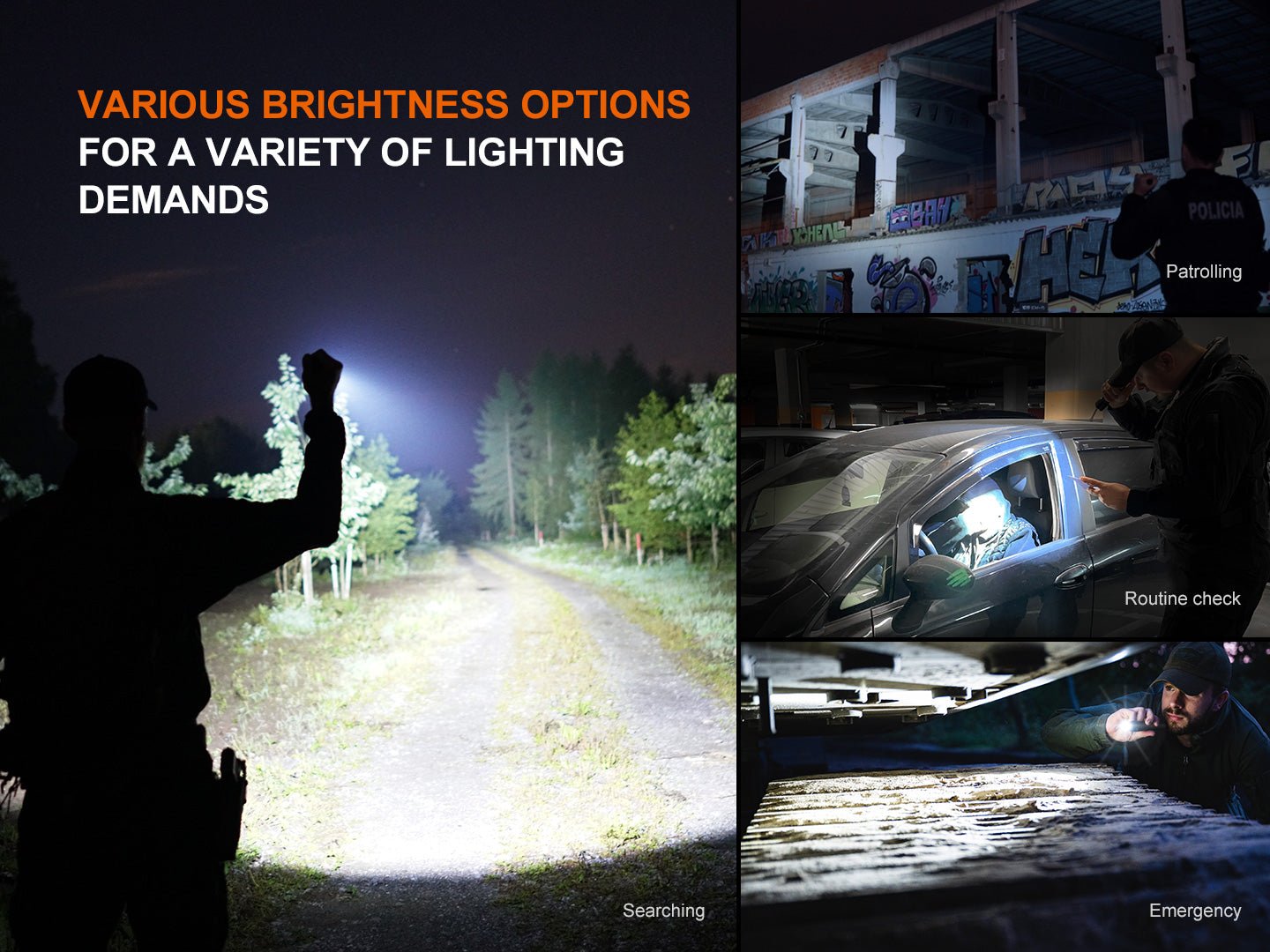 Fenix TK22R Rechargeable Tactical & Duty Flashlight Fenix Store