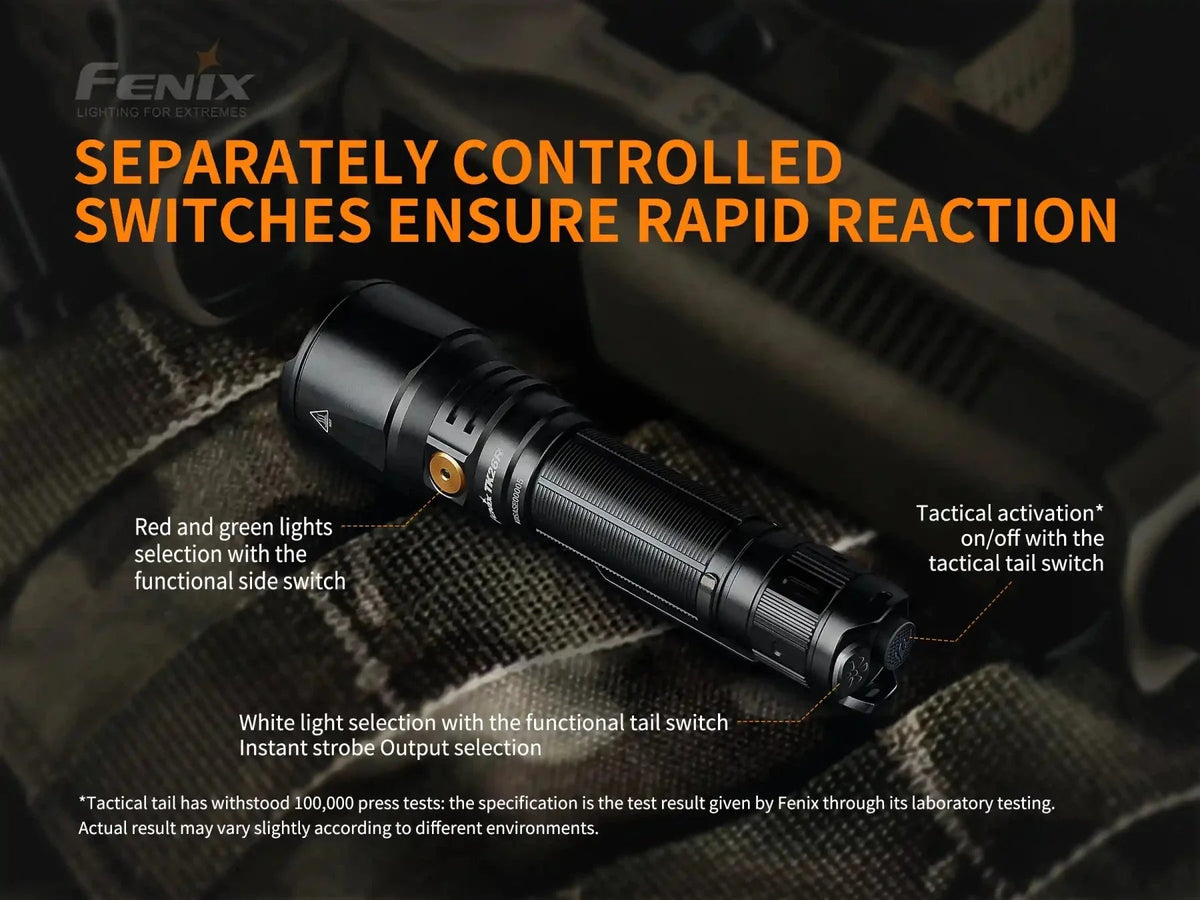 Fenix TK26R Tactical LED Flashlight - 1500 Lumens Fenix Store
