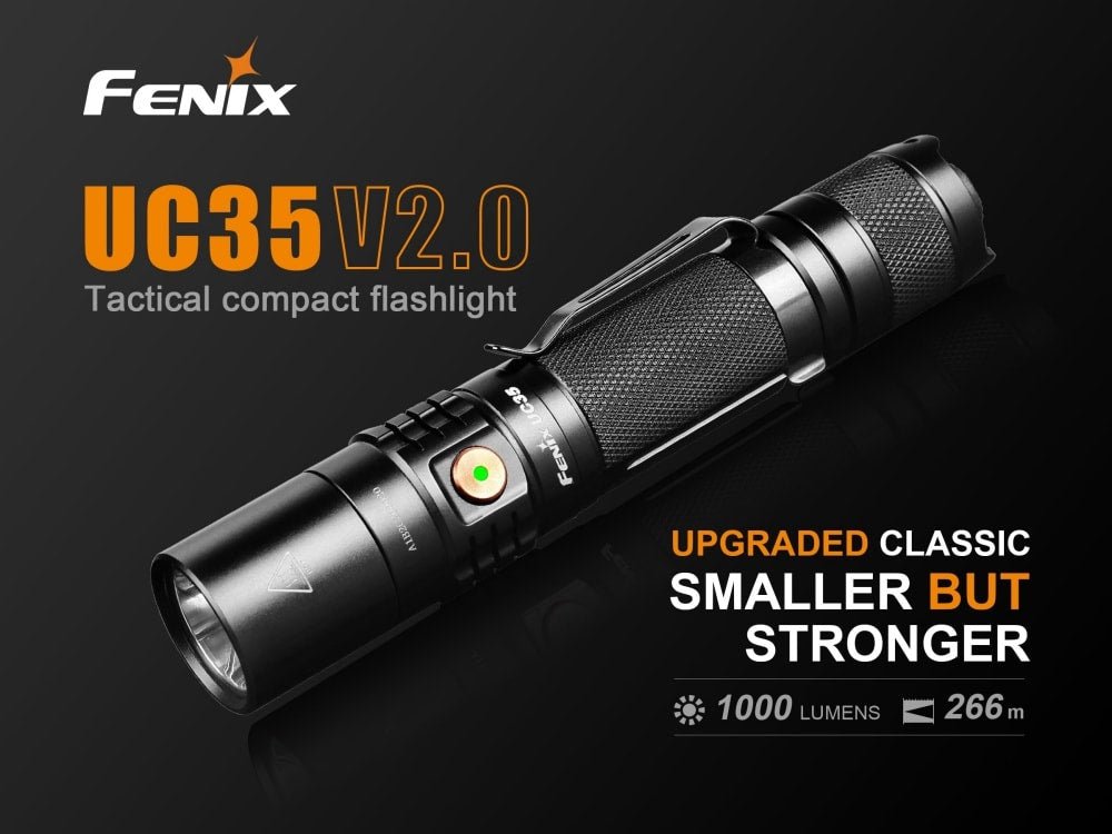 Fenix UC35 V2.0 LED Rechargeable EDC Flashlight Fenix Store