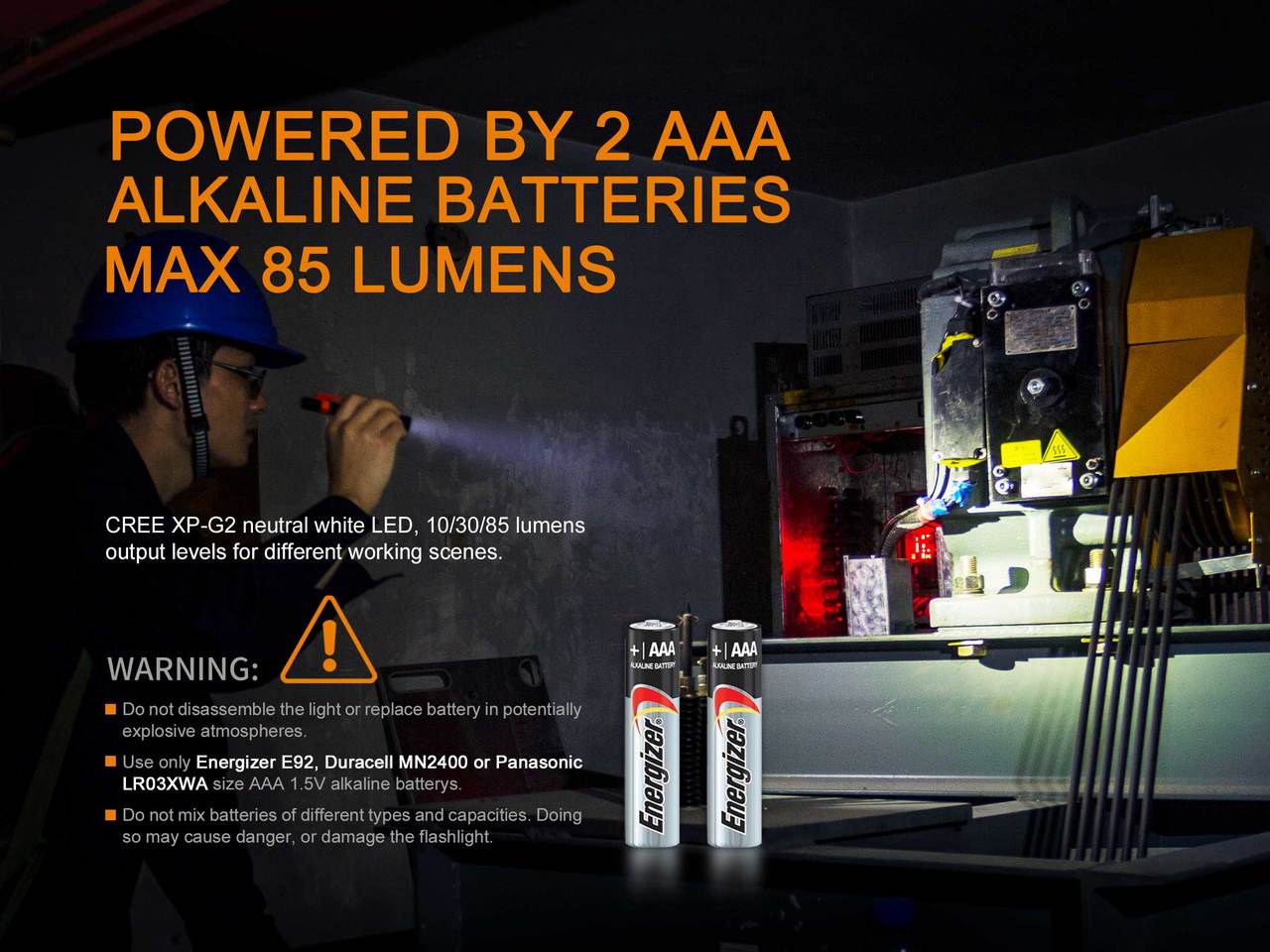 Fenix WF05E Intrinsically Safe Flashlight Fenix Store